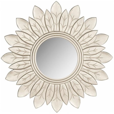 Safavieh Sun King Mirror, Pewter - 30 x 1 x 30 in. MIR5003B